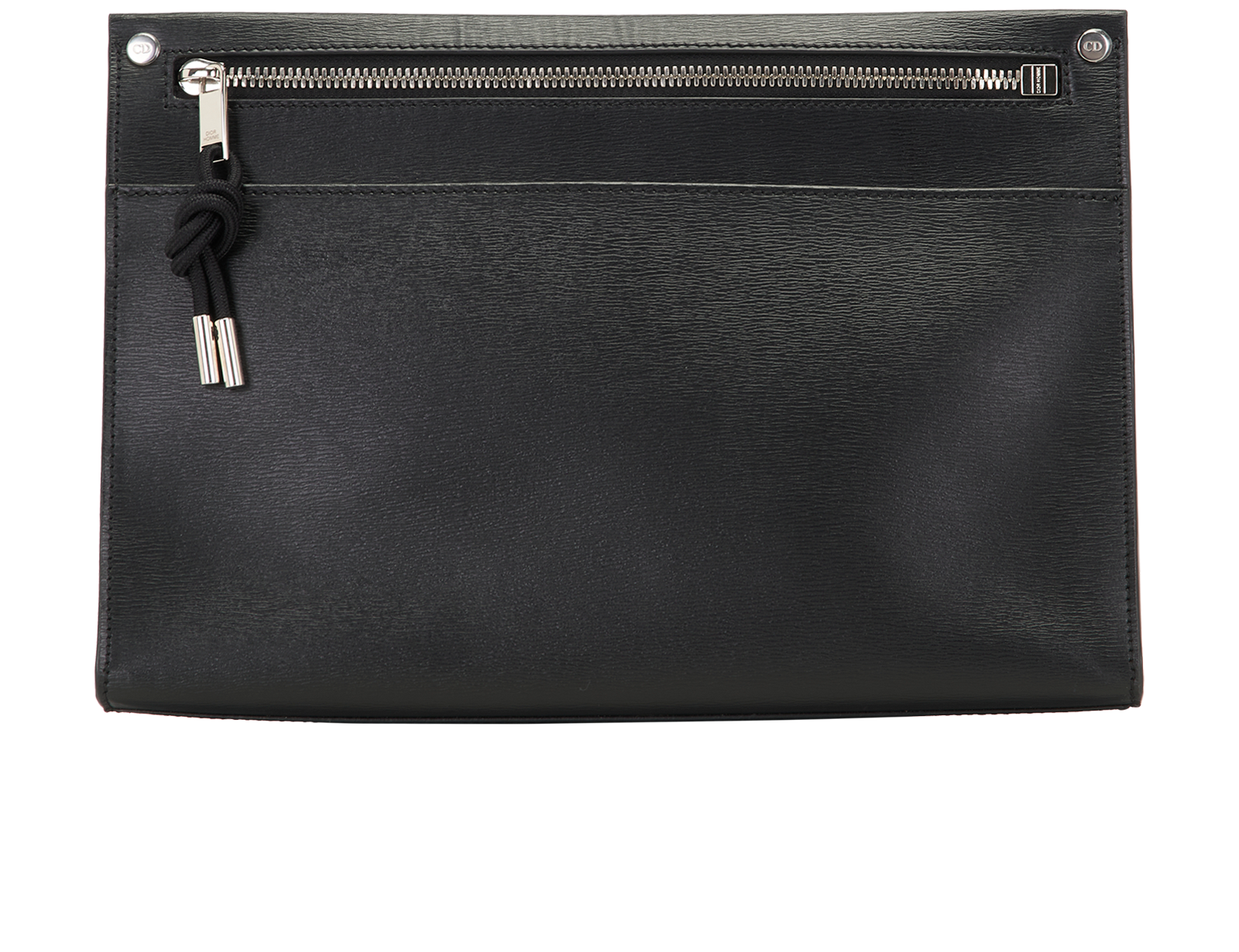 Christian Dior Clutch, &pound;310, Handbags, Black, Leather, Back view